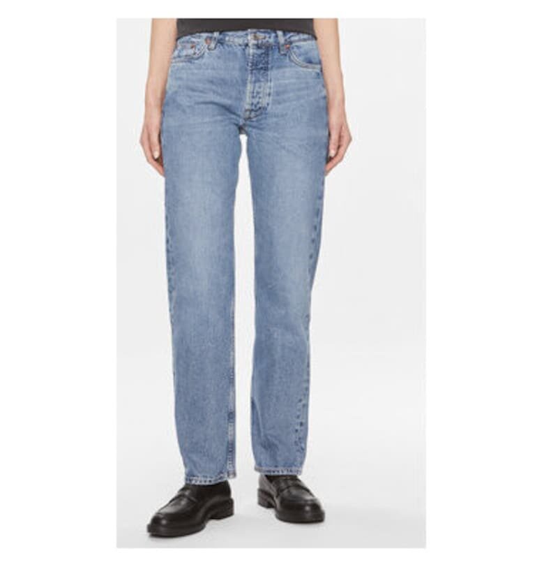 Дамски дънки -  303646714 - Памук - Син - Син Samsoe Samsoe