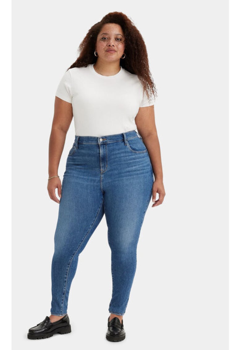 Дамски дънки - 303865986 - Памук/Лиосел - Син - Син Levis