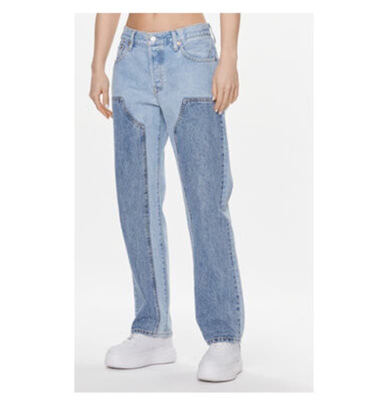 Дамски дънки -  303866013 - Памук - Син - Син Levis