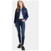 Дамски дънки -  303866303 - Памук/Лиосел - Син Levis