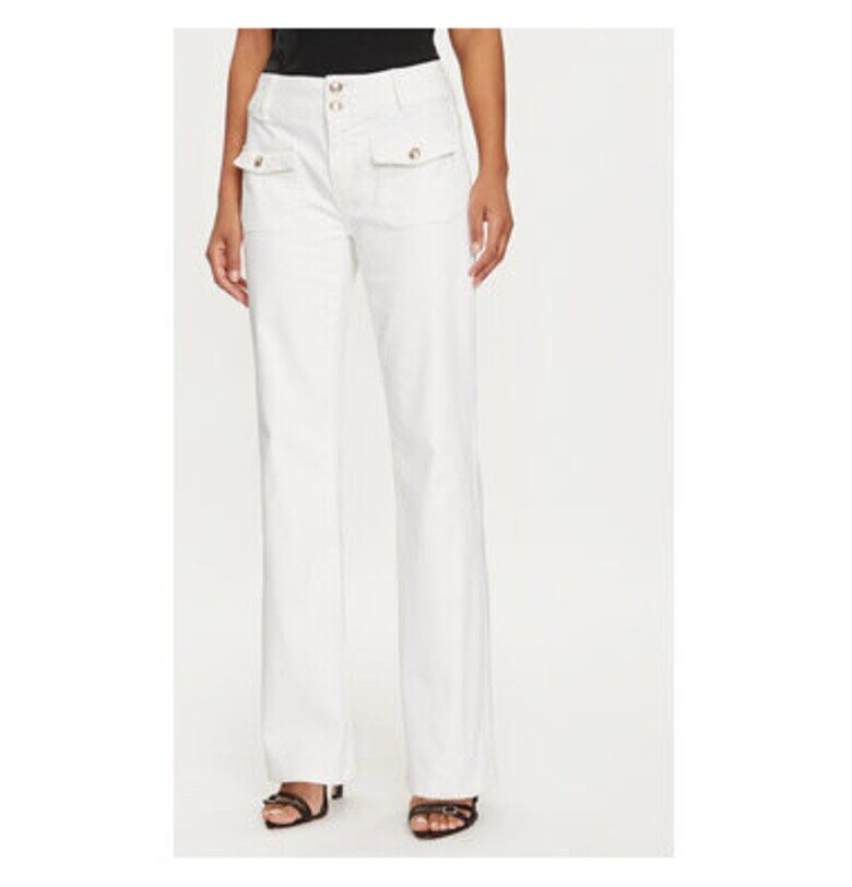 Дамски дънки -  303918675 - Памук/Полиестер - Бежов - Бежов Morgan