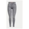 Дамски дънки -  304324307 - Органичен памук/Памук - Сив - Сив Only