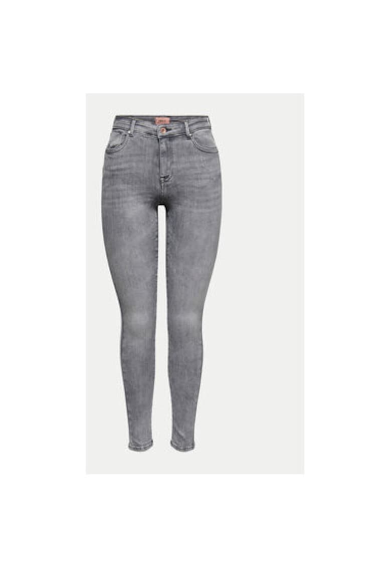 Дамски дънки - 304324307 - Органичен памук/Памук - Сив - Сив Only