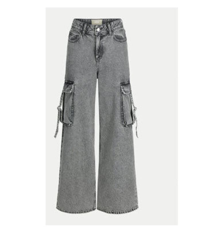 Дамски дънки -  304471490 - Памук - Сив - Сив JJXX