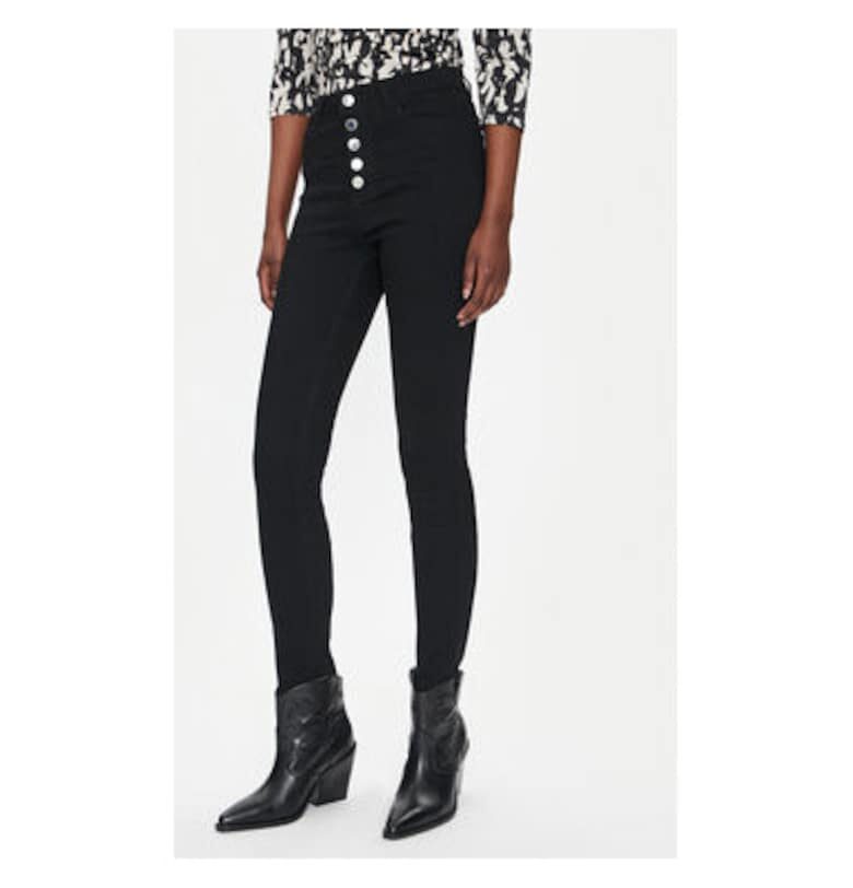 Дамски дънки -  304479816 - Памук/Полиестер - Черен Morgan