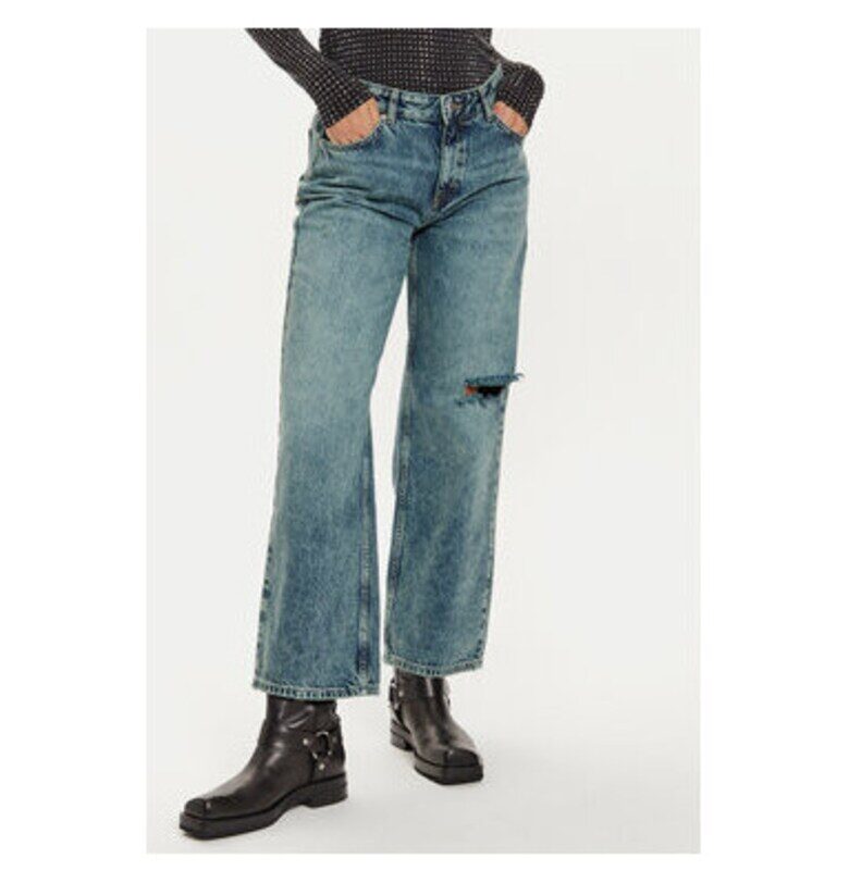 Дамски дънки -  304494321 - Памук/Памук - Сини - Син Only