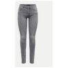 Дамски дънки -  304518409 - Памук - Сив - Сив Only
