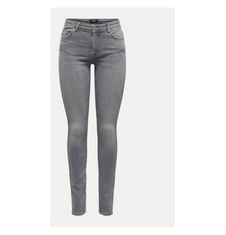 Дамски дънки -  304518409 - Памук - Сив - Сив Only