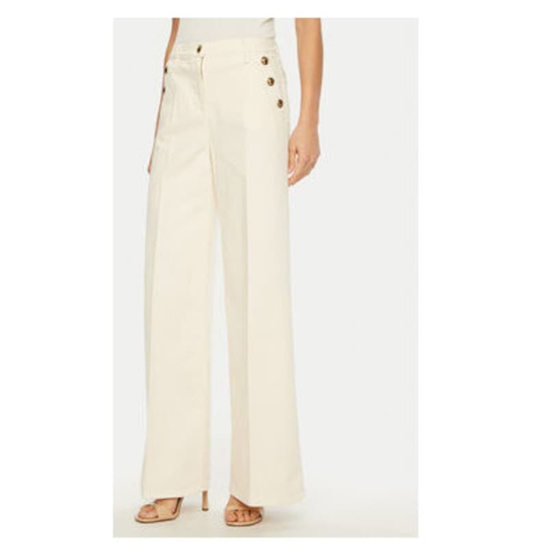 Дамски дънки -  304968358 - Памук - Бежов - Бежов LUISA SPAGNOLI