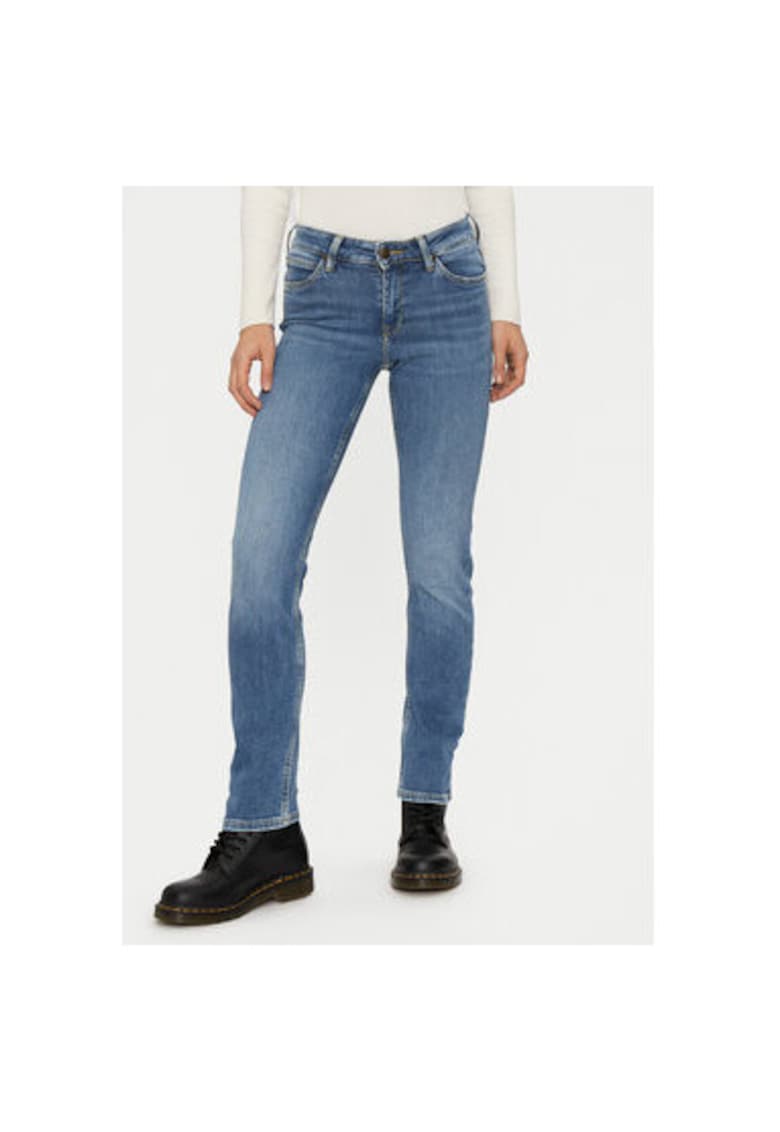 Дамски дънки - 304998287 - Памук/Лиосел - Син - Син Lee