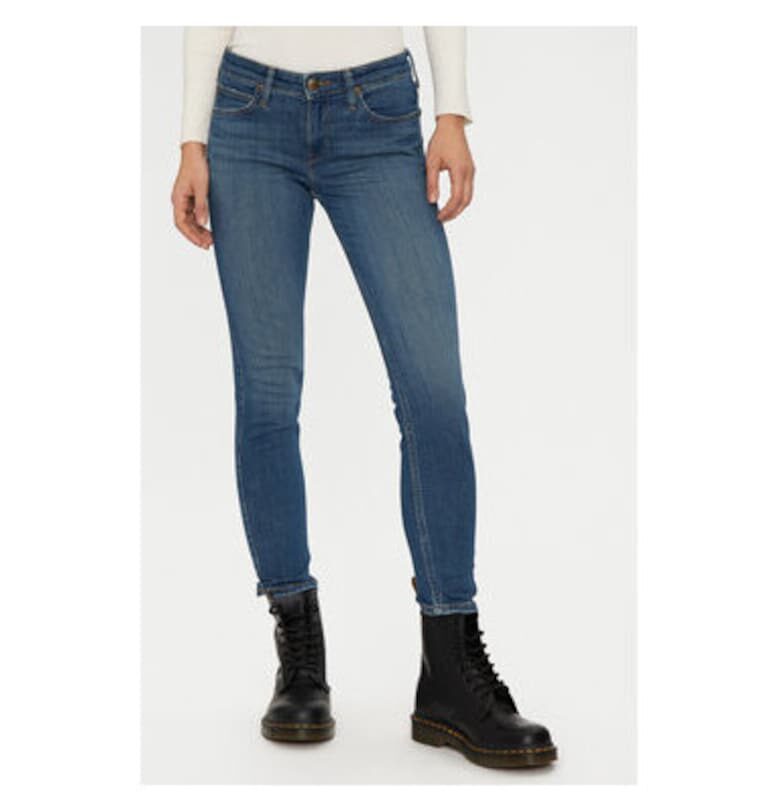 Дамски дънки -  304998294 - Памук/Лиосел - Син - Син Lee