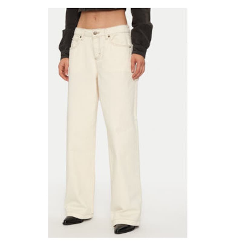 Дамски дънки -  304998584 - Памук - Бежов - Бежов Lee