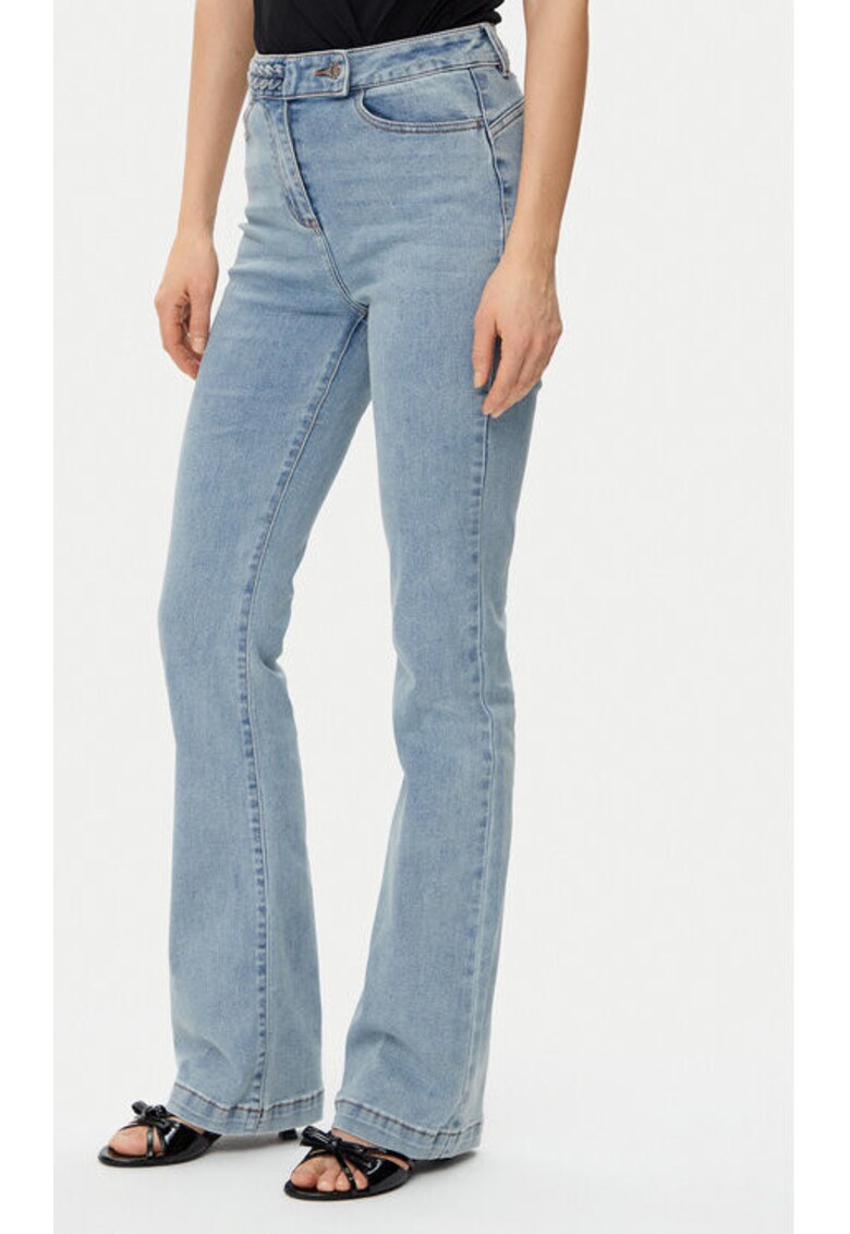 Дамски дънки - 305253323 - Памук/Полиестер - Син - Син Morgan