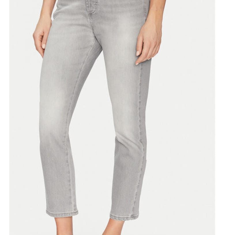 Дамски дънки -  305350732 - Памук - Сив - Сив PLEASE