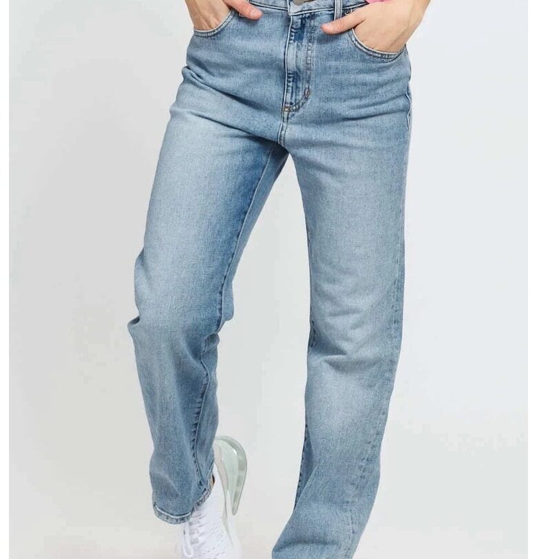 Дамски дънки  Cropped Mom W1BG07 - Син GUESS