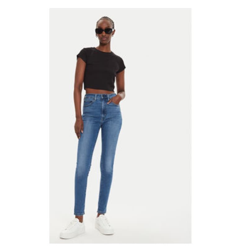 Дамски дънки - Levi S - 304253560 - Памук/лиосел - W26-L30 US - Сини Levis