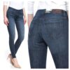 Дамски дънки -  Skinny - 11079-185 - Памук - Дълги - Petite - Дънкови - W25-L32 US - Сини Wrangler