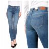 Дамски дънки -  Skinny - 11574-184 - Памучни - Дълги - Petite - Дънкови - W24-L32 US - Сини Wrangler