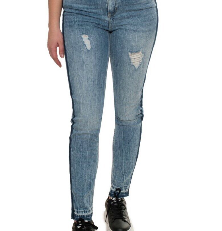 Дамски дънки  W9RA46 Blue - Син GUESS