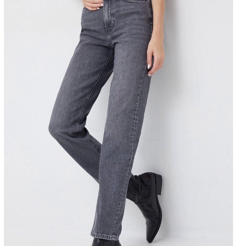 Дамски дънки  WW0WW36608 - Сив Tommy Hilfiger