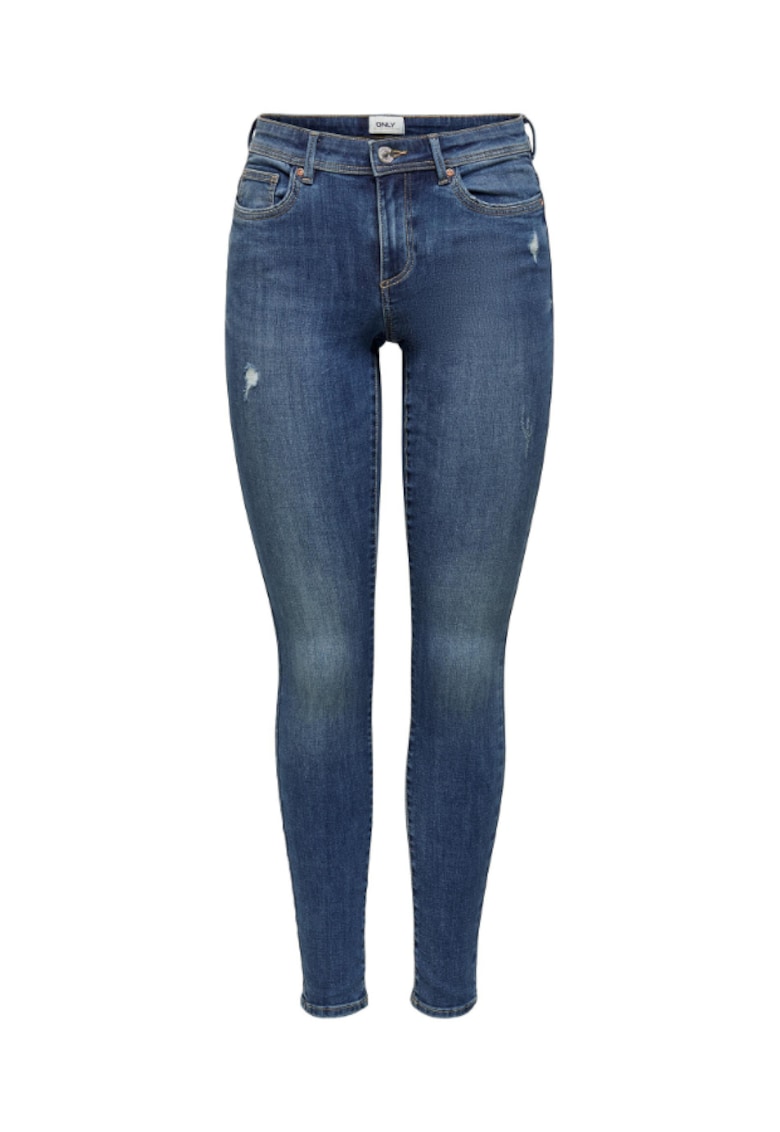 Дамски дънки - САМО - 301828952 - Памук - Син Only