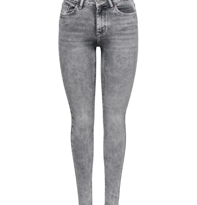 Дамски дънки - САМО - 302621767 - Памук - Сив Only