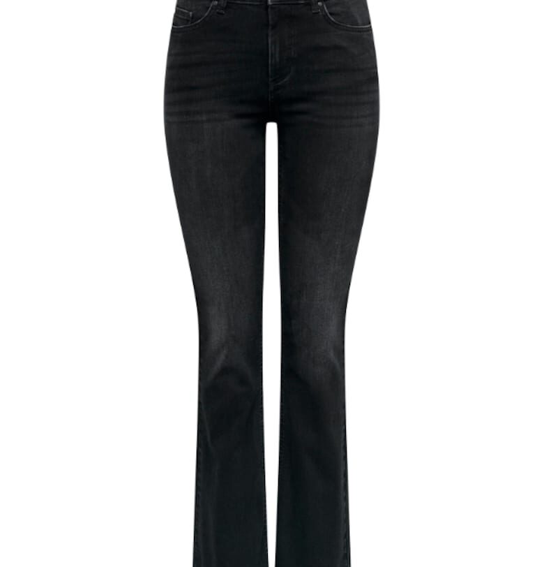 Дамски дънки - САМО - 302625017 - Памук - Черен Only