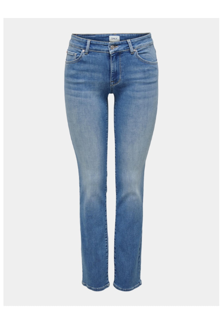 Дамски дънки - САМО - 303320997 - Памук - Син Only