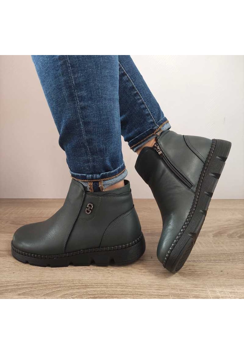 Дамски ежедневни ботуши Gallop 58011-1 сив FORMAZIONE