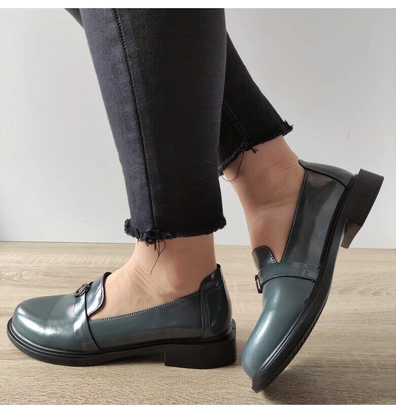 Дамски ежедневни обувки  Q11520-7 Grey Lacquer - Grey Lacquer FORMAZIONE