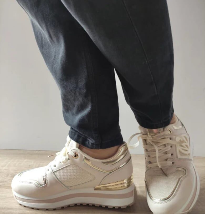 Дамски ежедневни обувки  Wsc250520-7 Бежов - Бежов Jomix