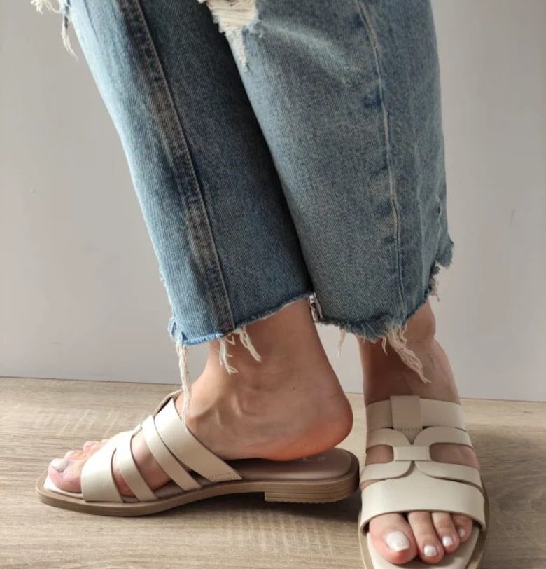 Дамски ежедневни сабо  27103-42 Бежов Слонова кост - Бежов Tamaris