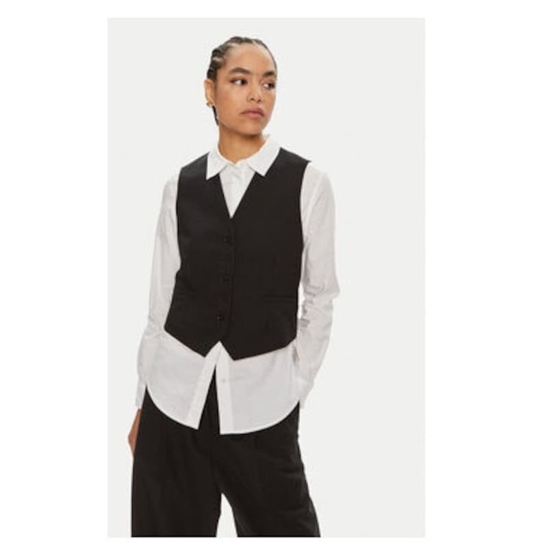 Дамски елек  304479434 - Полиестер/Вълна - Син - Син Birgitte Herskind