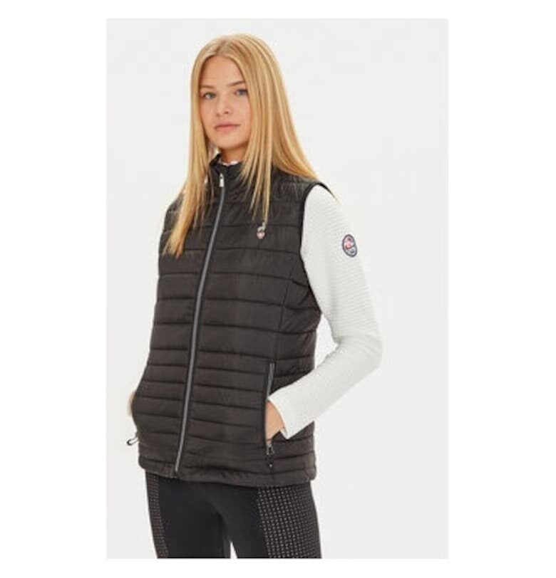 Дамски елек -  304554803 - Рециклиран полиестер - M INTL - Черен Aulp