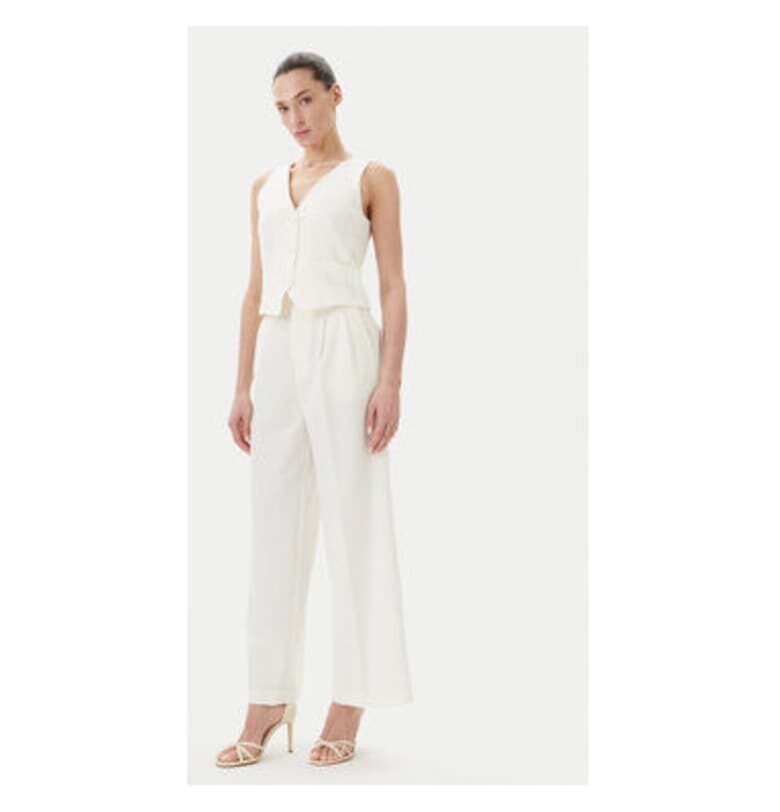 Дамски елек  CFC0123672003 - Полиестер/Вискоза - Екрю - Екрю Rinascimento