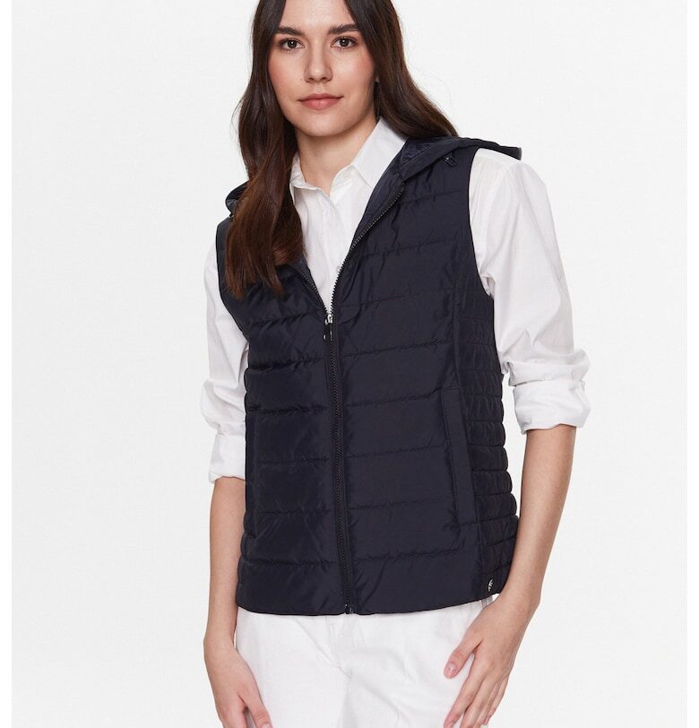 Дамски елек -  Полиестер - 301791492 - Тъмносин sOliver