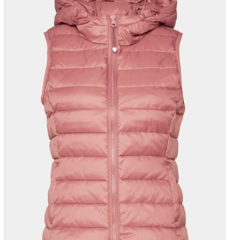 Дамски елек САМО 303319649 Найлон - Розово Only