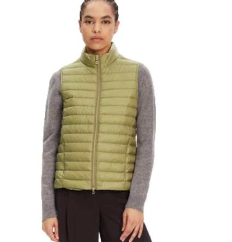 Дамски елек  полиамид - зелен - Geox