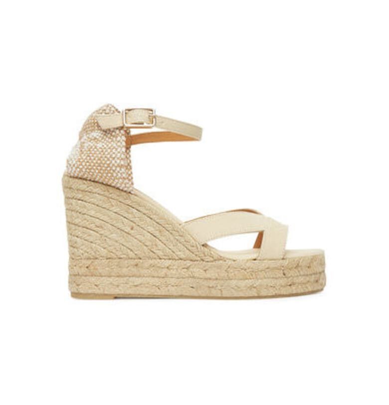 Дамски еспадрили  025761-203 - Текстил - Бежов CASTANER
