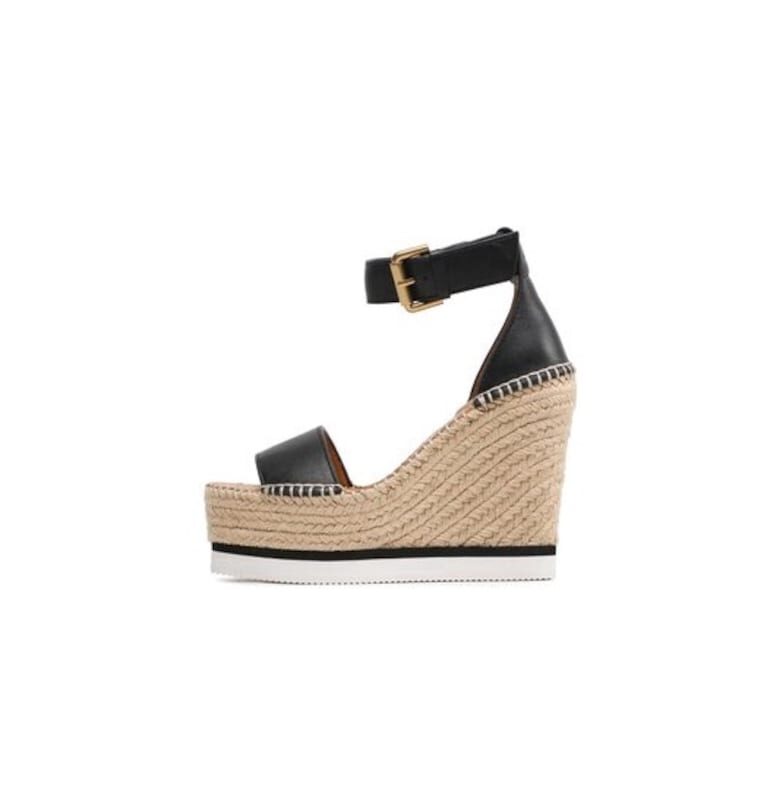 Дамски еспадрили  302158775 - Естествена кожа - Черен See by Chloe