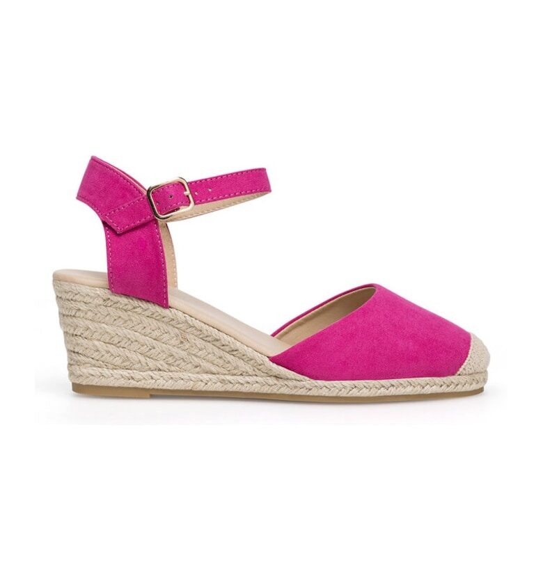 Дамски еспадрили -  590559 - текстил - розови - Jenny Fairy