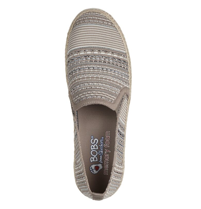 Дамски еспадрили FLEXPADRILLE 3.0 ISLAND MUSE 113982 TAUPE/MULTICOLOR Skechers