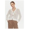 Дамски кардиган -  304164149 - Памук - Бял - Бял GAP