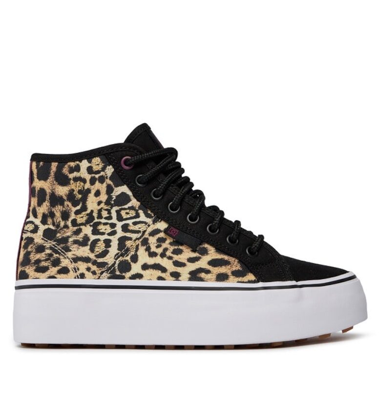 Дамски кецове -  303059545405 - Еко кожа - Черни DC