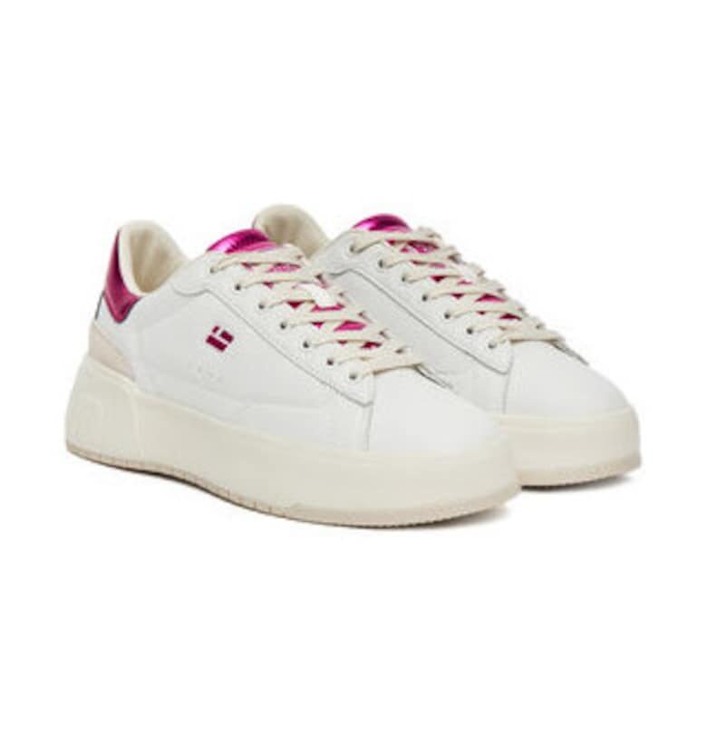 Дамски кецове 304989599 -  Екологична кожа - Бял d franklin