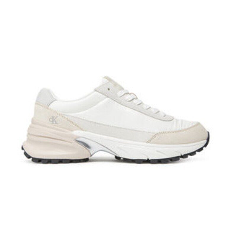 Дамски кецове -  305191984 - естествена кожа - бял CALVIN KLEIN JEANS