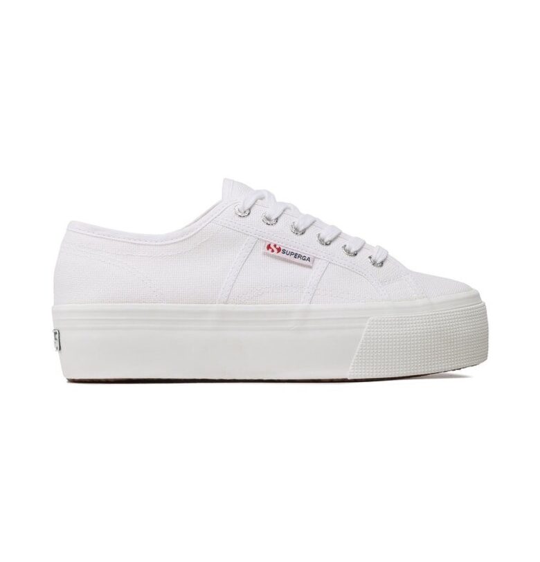 Дамски маратонки -  207960 - Текстил - Бели Superga