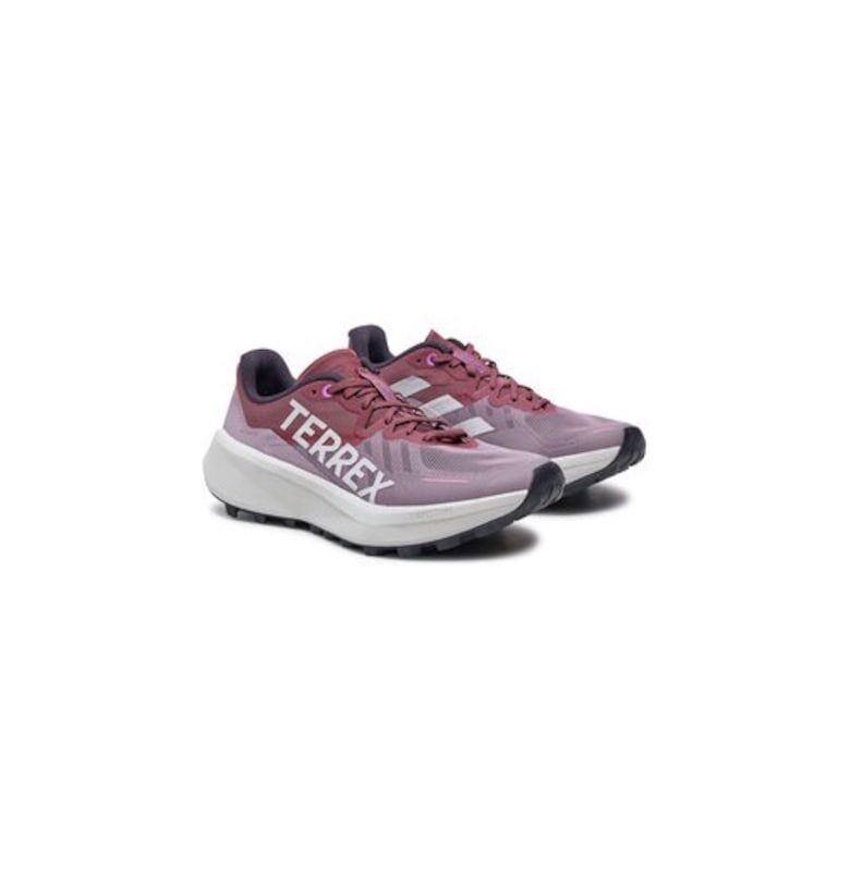 Дамски маратонки  303973537 - Текстил - Лилав adidas