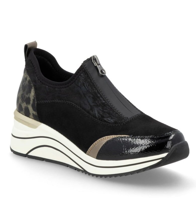 Дамски маратонки  Синтетика - Черни D0T08-02 Remonte