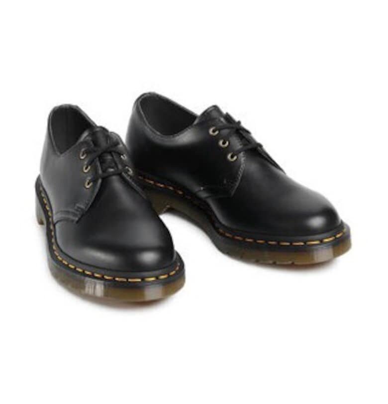 Дамски мокасини  1461 Vegan - екокожа - черни Dr Martens